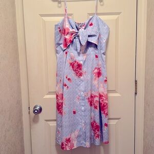 NWT 2XL striped and floral dress